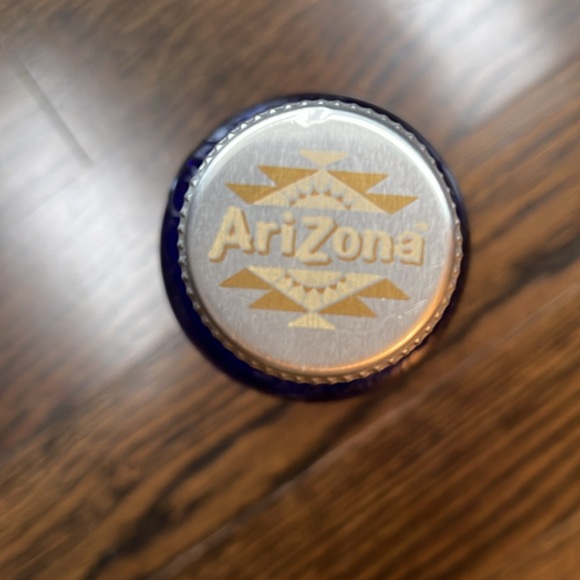 Vintage Ferolito Vultaggio & Sons Cobalt Blue Glass Bottle 20 Ounces 9" Tall - Picture 2 of 6